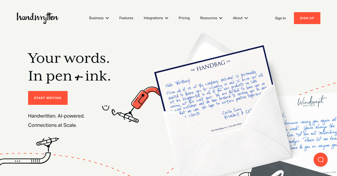 Top 10 Providers for Sending Handwritten Notes for Your Business in 2025