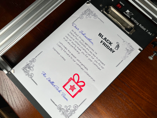 Craft a Black Friday Cold Letter/Email Outreach with ChatGPT & Inkscape