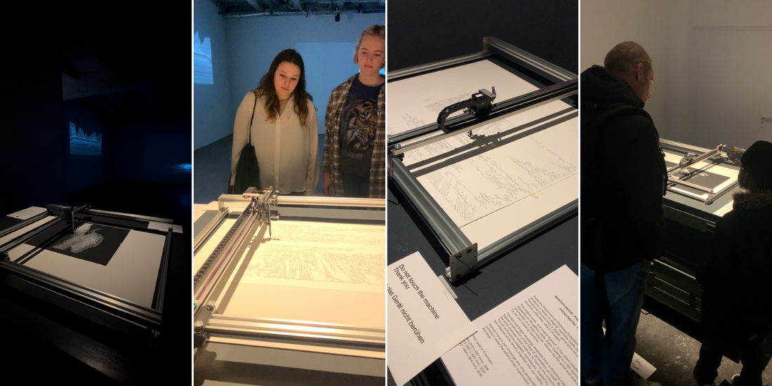 UUNA TEK®Pen Plotter Joins Makoto Inoue's "Phenomenon Orchestra" Exhibition in Berlin