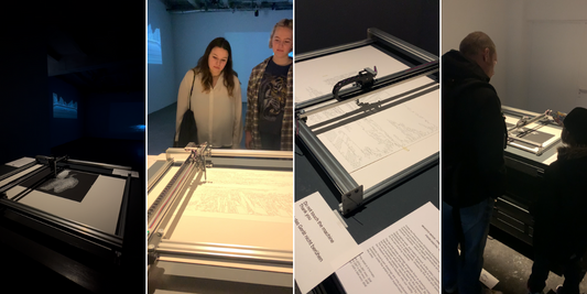 UUNA TEK®Pen Plotter Joins Makoto Inoue's "Phenomenon Orchestra" Exhibition in Berlin