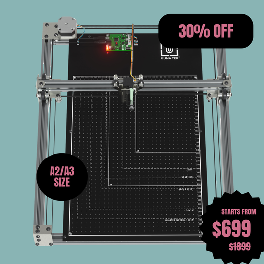 아티스트를 위한 iDraw H SE A3/A2 CoreXY 드로잉 로봇 – 견고한 iDraw H 하드웨어와 유연한 Axidraw 소프트웨어의 결합