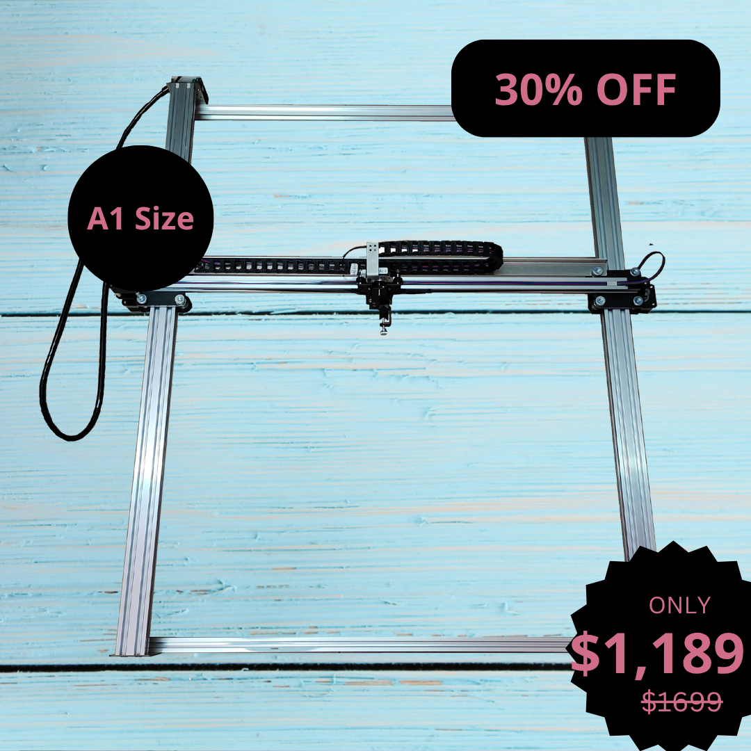 iDraw H A1 대형 플로터 드로잉 로봇 펜 플로터 드로잉 머신 필기구 서명기 | UUNA TEK