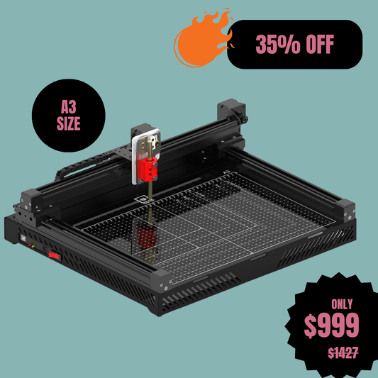 UUNA TEK 3.0 - A3/A2/A1/A0 사이즈 사전 조립형 프리미엄 올인원 펜 플로터 드로잉 로봇, 드로잉 머신, 필기구, 서명기 (Wi-Fi 및 SD 카드 지원)