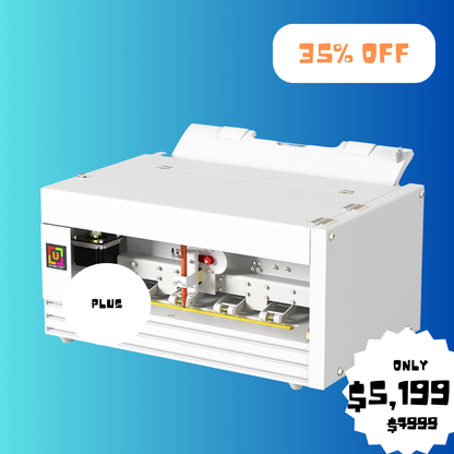 UUNA TEK® iAuto Plus - 자동 필기 기계/자동 서명기/편지 필기기/자동 필기 기계, 최대 210통의 편지와 80개의 봉투를 한 번에 필기 가능