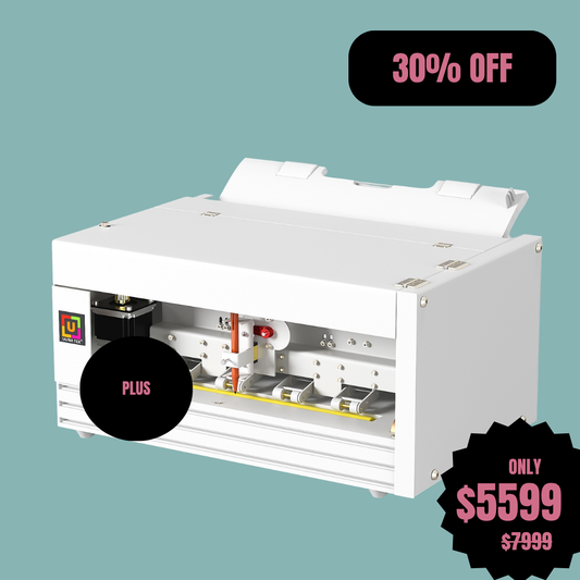 UUNA TEK® iAuto Plus - 자동 필기 기계/자동 서명기/편지 필기기/자동 필기 기계, 최대 210통의 편지와 80개의 봉투를 한 번에 필기 가능