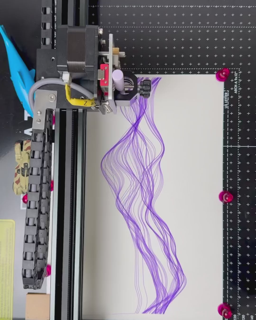 UUNA TEK 3.0 - A3/A2/A1/A0 Size Preassembled Premium All-in-One Pen Plotter Drawing Robot Drawing Machine Writing Machine Signature Machine with WiFi and SD Card